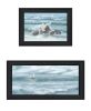 Trendy Decor 4U "Steadfast in the Waves" Framed Wall Art for Living Room, Wall Art Print for Home Decor, Bedroom Wall Art by Georgia Janisse