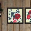 Trendy Decor 4U "Japanese Blossoms I" Framed Wall Art for Living Room, Wall Art Print for Home Decor, Bedroom Wall Art by JG Studio