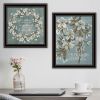 Trendy Decor 4U "Pray More, Worry Less" Framed Wall Art for Living Room, Wall Art Print for Home Decor, Bedroom Wall Art by Cindy Jacobs